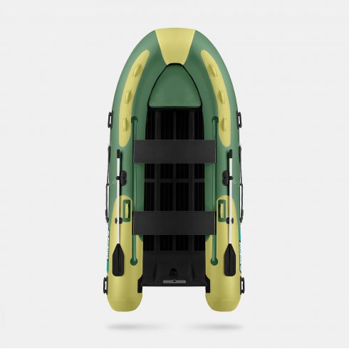 Надувная лодка Gladiator RIB 380AL зелено-оливковый