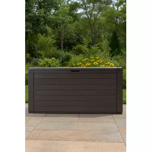 Сундук пластиковый Prosperplast Woodebox 280л коричневый