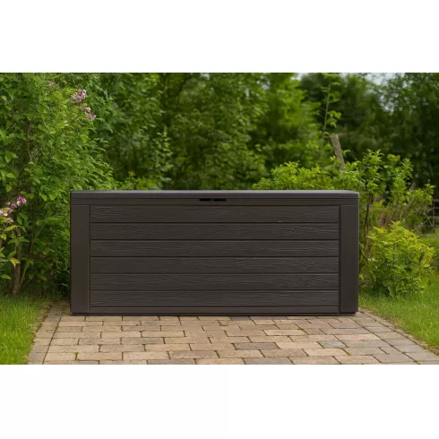 Сундук пластиковый Prosperplast Woodebox 280л коричневый