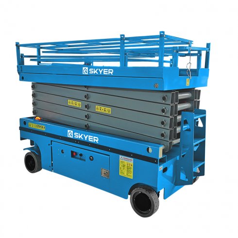 Самоходный ножничный подъемник с выдвижной платформой SKYER PL1625
