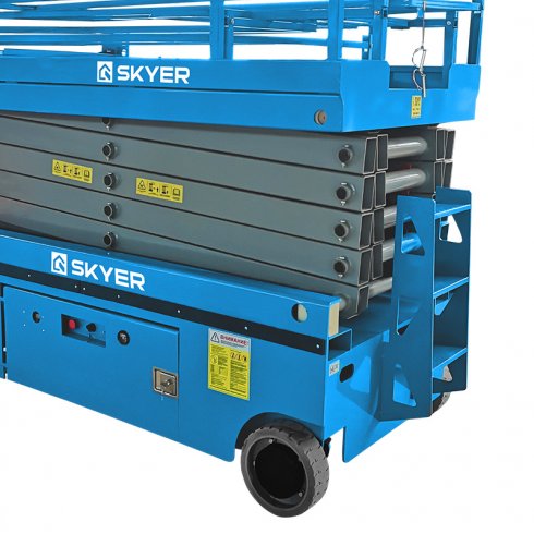 Самоходный ножничный подъемник с выдвижной платформой SKYER PL1625