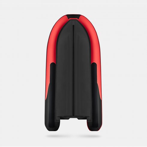 Надувная лодка Gladiator RIB 420AL красно-черный