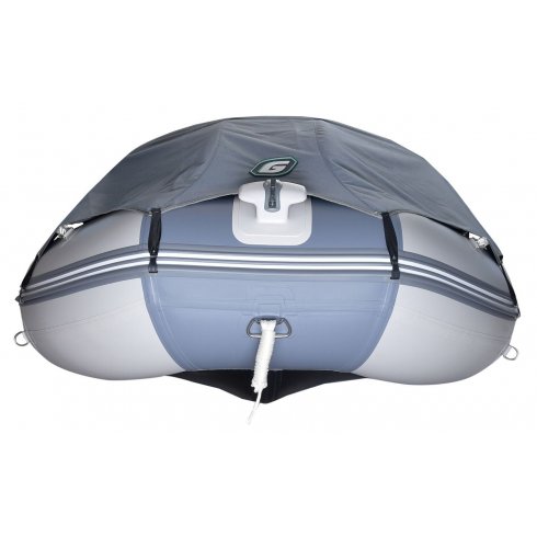 Надувная лодка Gladiator D500AL светло-темносерый