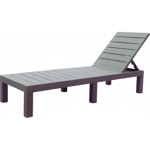 Шезлонг Springhouse Woodline SL02BL (графит)