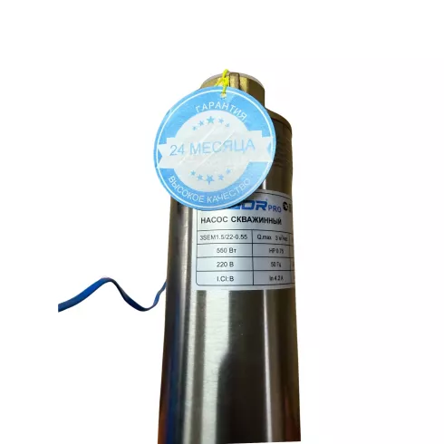 Насос скважинный Zegor 3SEM1.5/22-0.55kw