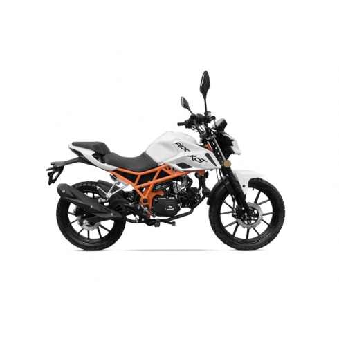 Мопед Rockot Alpha Restyle (белый/оранжевый)