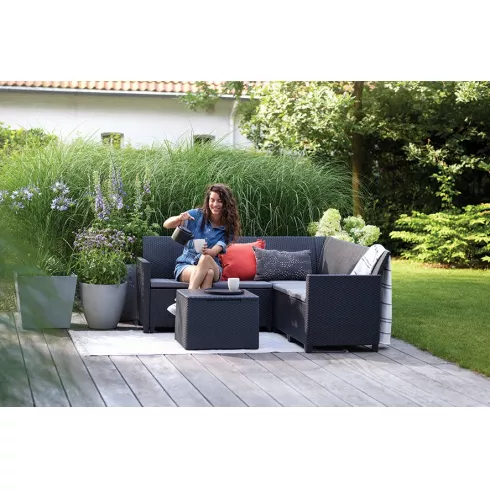 Набор садовой мебели Keter Elodie графит