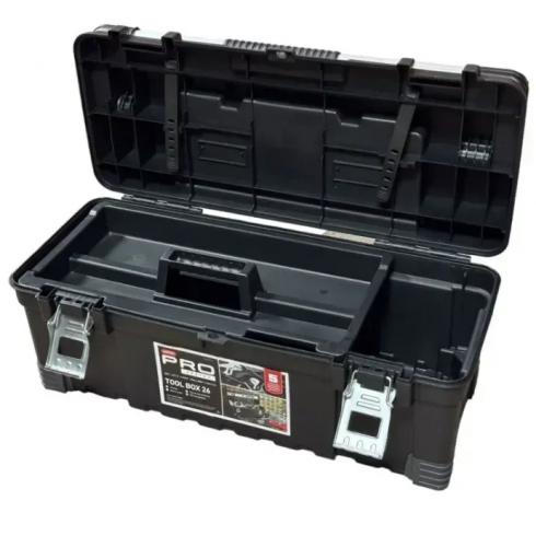 Ящик для инструментов Keter Hawk Tool Box 26'' (черный)