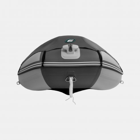 Надувная лодка Gladiator C370AL светло-темносерый