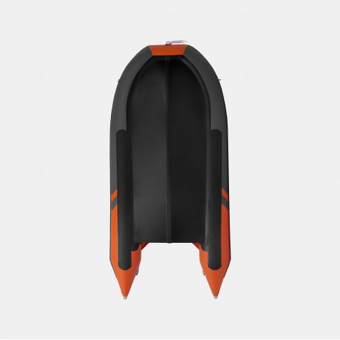 Надувная лодка Gladiator C370AL оранжево-темносерый