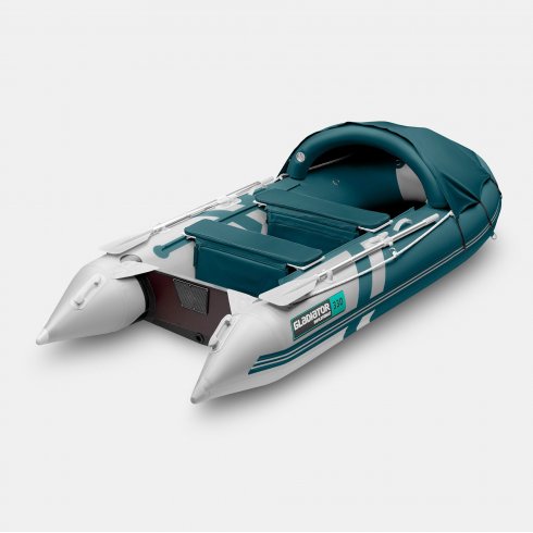 Надувная лодка Gladiator C330AL морской зеленый-белый