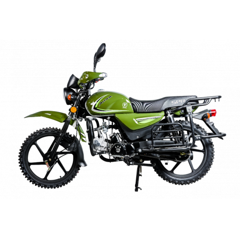 Мопед Sprmotors Alpha Cross (зелёный)