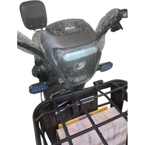 Электровелосипед Nova EC-03 серый (без цепи)