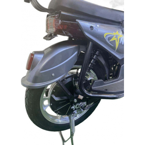 Электровелосипед Nova EC-03 серый (без цепи)