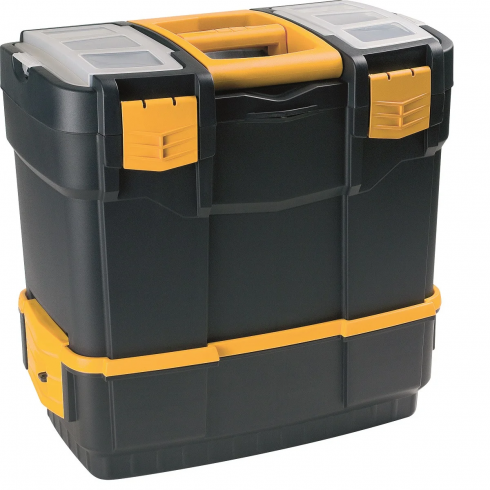 Набор ящиков для инструментов ArtPlast Tekna 6700V (черный/желтый)