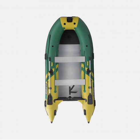 Надувная лодка Gladiator C370AL зелено-оливковый