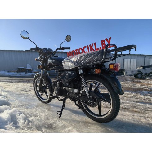 Мопед Rockot Alpha Classic (черный металлик)
