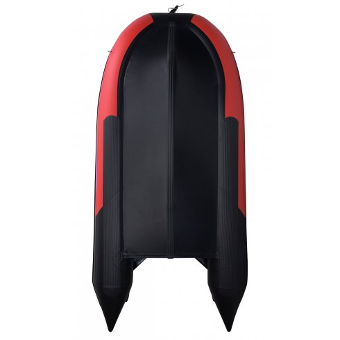 Надувная лодка Gladiator D370AL красно-черный
