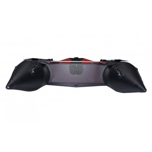 Надувная лодка Gladiator D370AL красно-черный