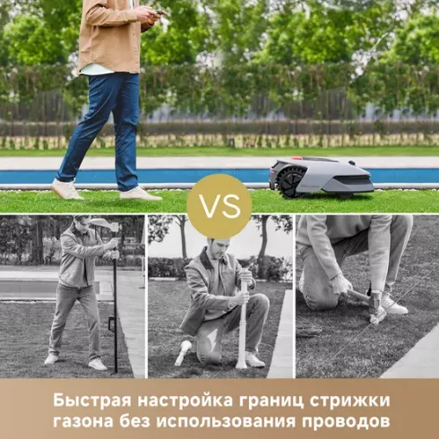 Газонокосилка-робот Dreame Roboticmower A1 Pro демо версия