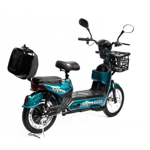 Электроскутер Nova EC-03 зеленый