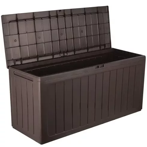 Сундук садовый Prosperplast Boxe board 280л коричневый