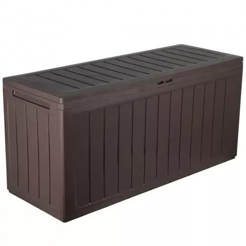 Сундук садовый Prosperplast Boxe board 280л коричневый