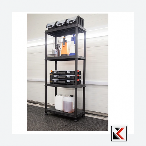 Стеллаж Qbrick Regular Shelving System REGQRS60304CZAPG001 (60/30x4)