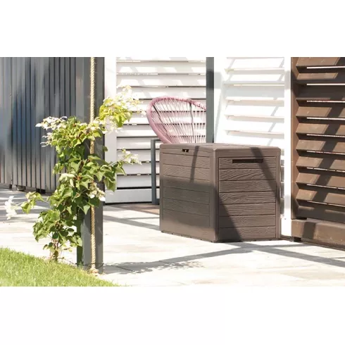 Сундук Prosperplast Woodebox 190л коричневый