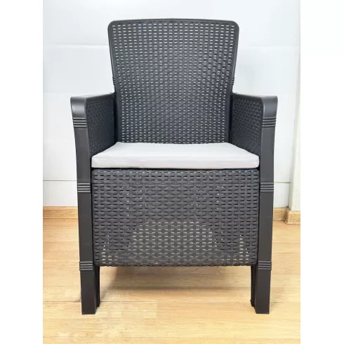 Набор садовой мебели Springhouse Palermo Balcony графит