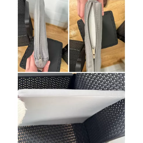 Набор садовой мебели Springhouse Palermo Balcony графит