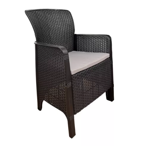 Набор садовой мебели Springhouse Palermo Balcony графит