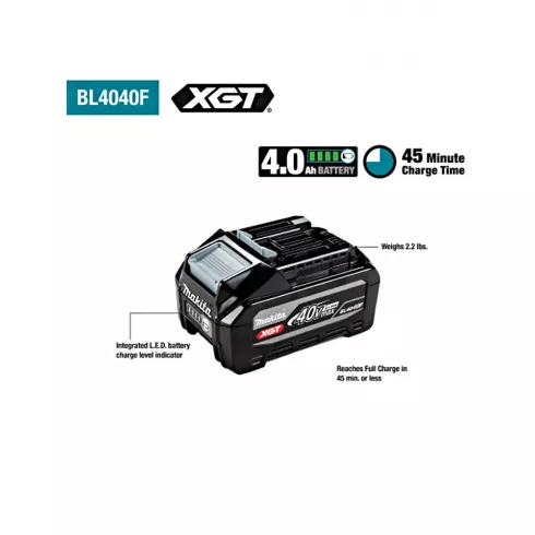 Аккумулятор Makita XGT BL4040F