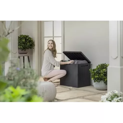 Сундук садовый Keter City Box 113л графит