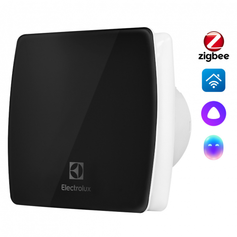 Вентилятор вытяжной Electrolux Glass EAFG-120 black