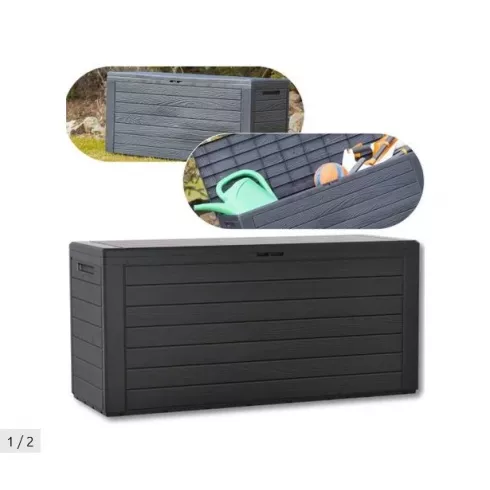 Сундук садовый Prosperplast Boxe board 280л антрацит