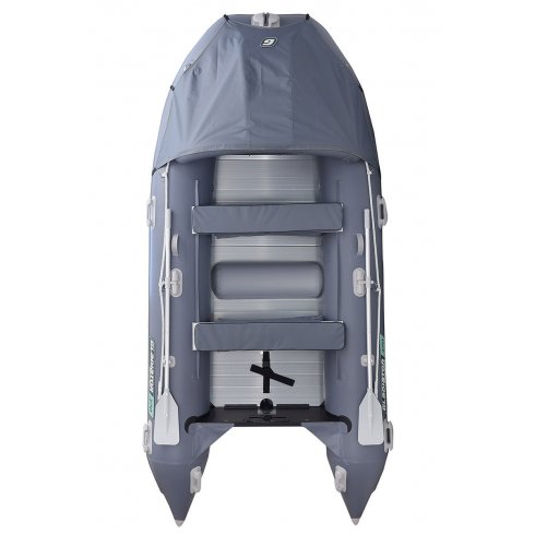 Надувная лодка Gladiator D470AL темно-серый