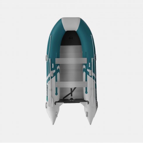 Надувная лодка Gladiator B370AL морской зеленый-белый