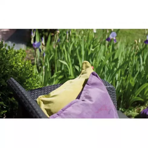 Диван для сада и террасы Keter Corfu Love Seat Max графит