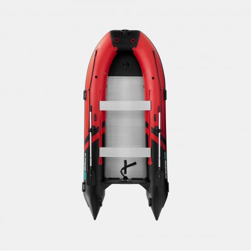 Надувная лодка Gladiator C400AL красно-черный