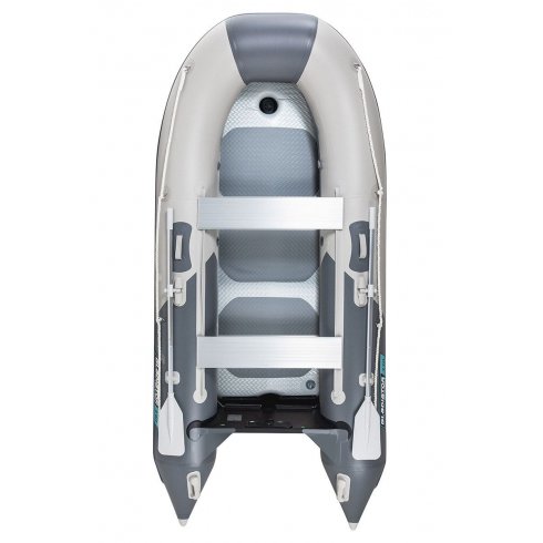 Надувная лодка Gladiator B330AD светло-темносерый