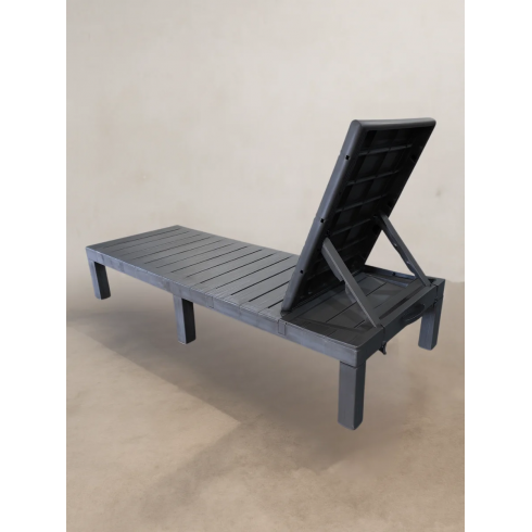 Шезлонг Springhouse Woodline SL02BL (графит)