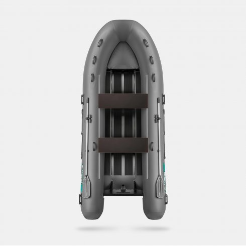 Надувная лодка Gladiator RIB 420AL темно-серый