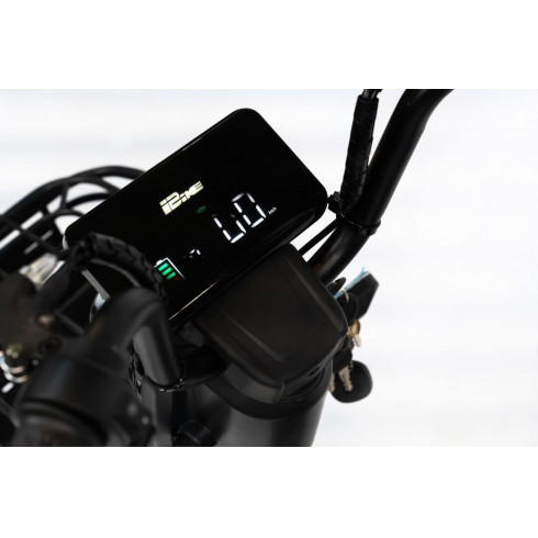 Электровелосипед Nova EC-02 серый с задним кофром (без цепи)