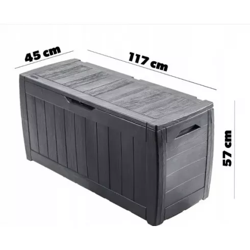 Сундук уличный Keter Hollywood (графит)