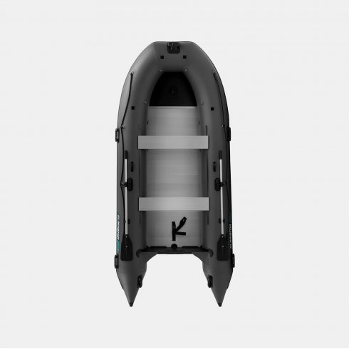 Надувная лодка Gladiator C400AL темно-серый