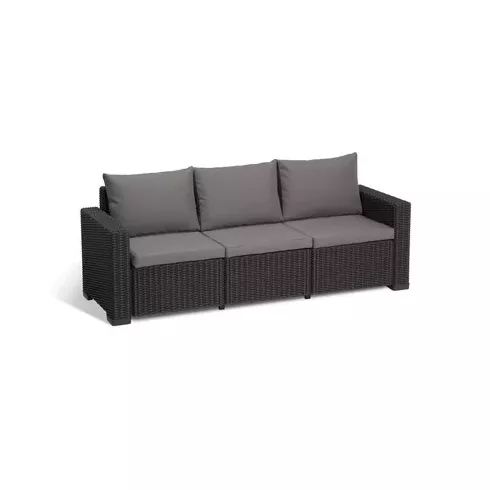 Диван трехместный Keter California графит