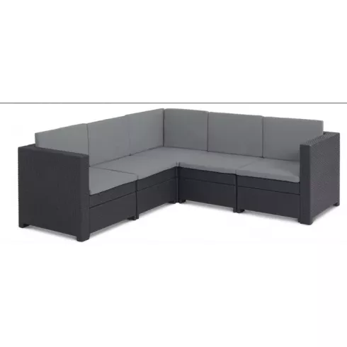 Диван угловой Keter Provence Set графит