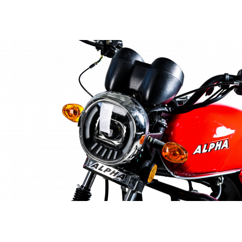 Мопед SPRMOTORS Alpha (красный)