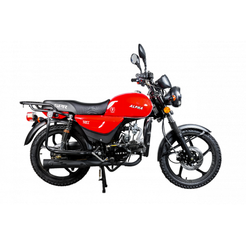 Мопед SPRMOTORS Alpha (красный)